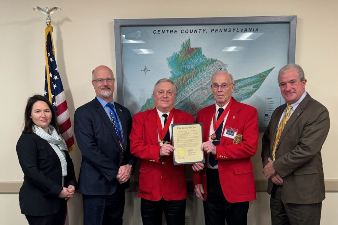 Centre County Commissioners spotlight Toys for Tots, Nittany